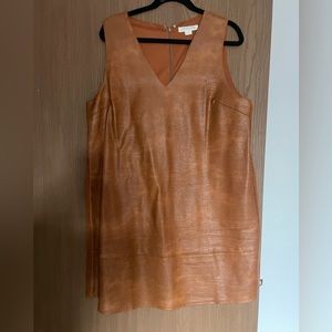 Chic Soul Leather Dress